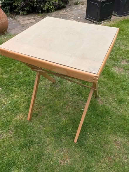 Photo of free Small bridge table (Teddington TW11) #2