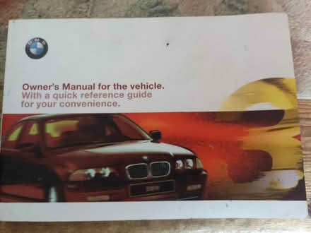 Photo of free Bmw 323i owners manual (Headington OX3) #1