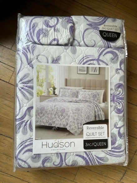 Photo of free Queen Quilt Set, 3 piece (East Village) #1