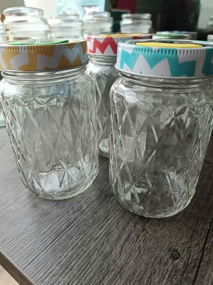 Photo of free Owl and patterned jars (Aldershot GU12) #2