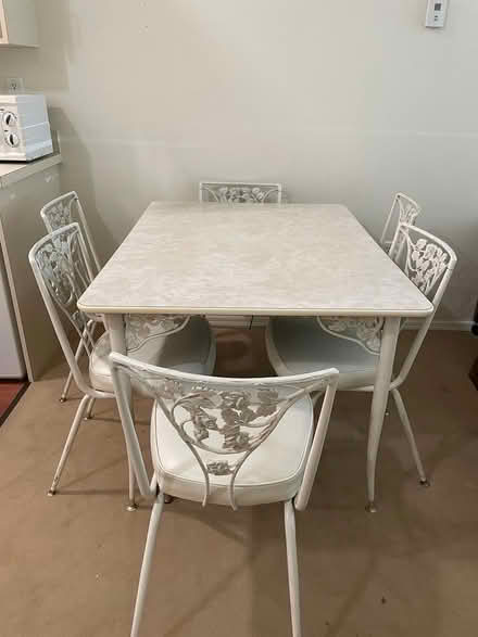 Photo of free Vintage chairs + optional table (Midland Park NJ) #2