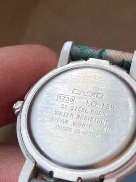 Photo of free Child’s casio watch needs battery (Wooburn Green, HP10) #4