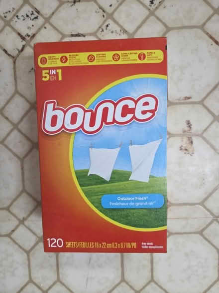 Photo of free Bounce dryer sheets (Foster Farm) #1