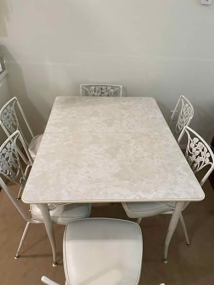 Photo of free Vintage chairs + optional table (Midland Park NJ) #3