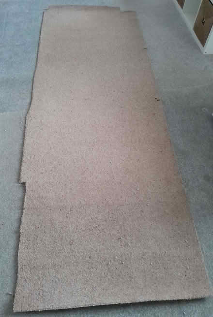 Photo of free Piece of carpet oatmeal brown 279 L x 101 W (Grassmarket EH1) #2