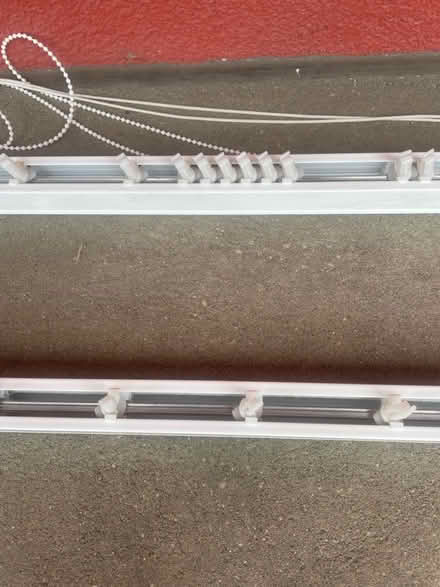 Photo of free 2 vertical blind tracks & fittings (By Hackney Downs station E5) #2
