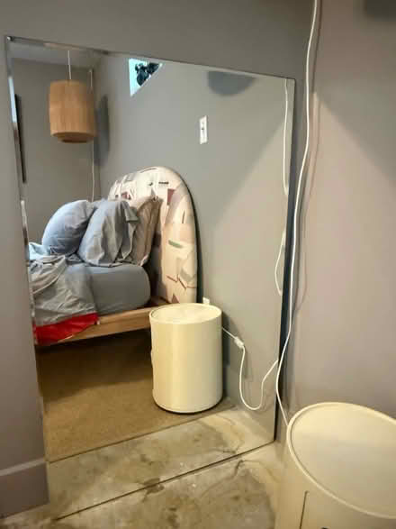 Photo of free 30” x 48” beveled mirror (Greenwood, seattle) #1