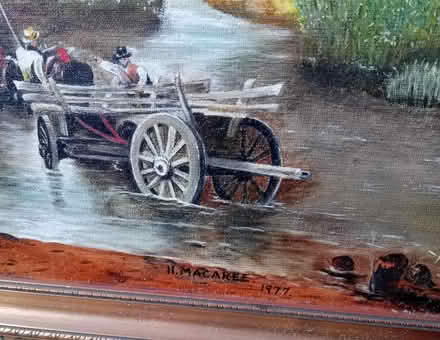 Photo of free The Haywain oil painting (Buriton GU31) #2