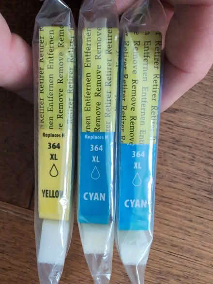Photo of free HP 364 compatible ink cartridges (Darby Green GU17) #1