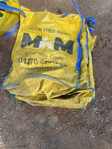 Photo of free 1 tonne Rubble sacks from builders merchant (Millfields CW5) #1