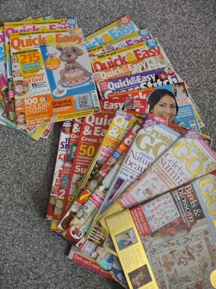 Photo of free Cross stitch magazines (Hillbourne BH17) #1