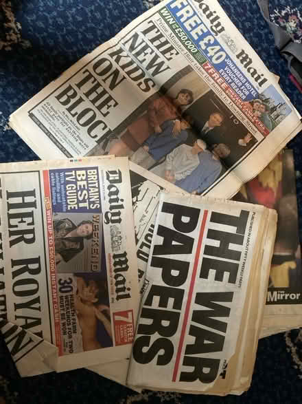 Photo of free Historical newspapers (Walderslade Bottom ME5) #1