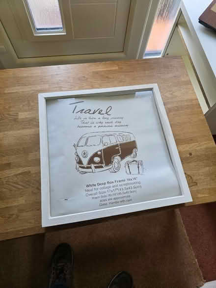Photo of free Wooden picture frame (Swindon Village GL51) #1