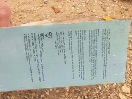 Photo of free Glazed Wall Tiles (Bedford MK43) #2