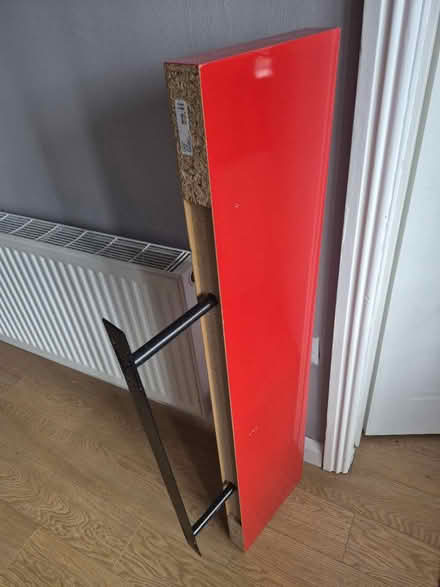 Photo of free Red gloss Ikea LACK shelf (Lucan, Co. Dublin) #4