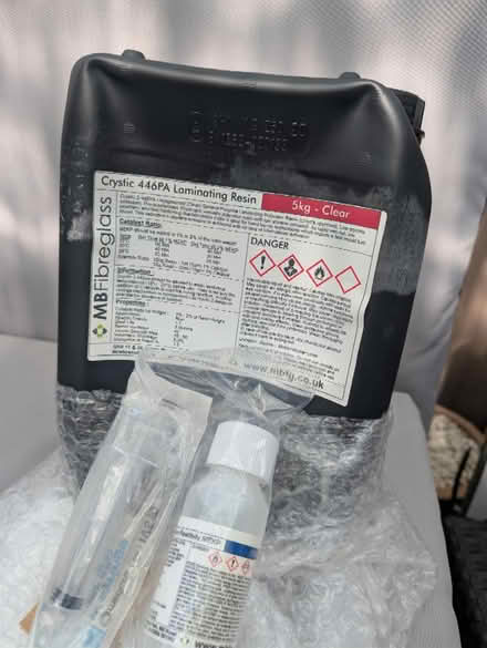Photo of free Fibreglass resin (Gwp OX11) #1