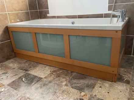 Photo of free Glass and wood side and end bath panel for 1700 bath (Clive Vale TN35) #2