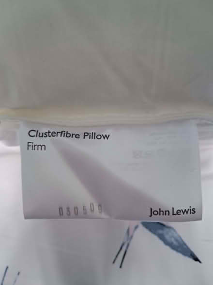 Photo of free JL Clusterfibre pillow - Firm (Lower Earley RG6) #1