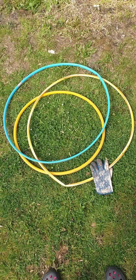 Photo of free 3 hoops one bent (mend?) (Parkstone, Poole, BH14) #1