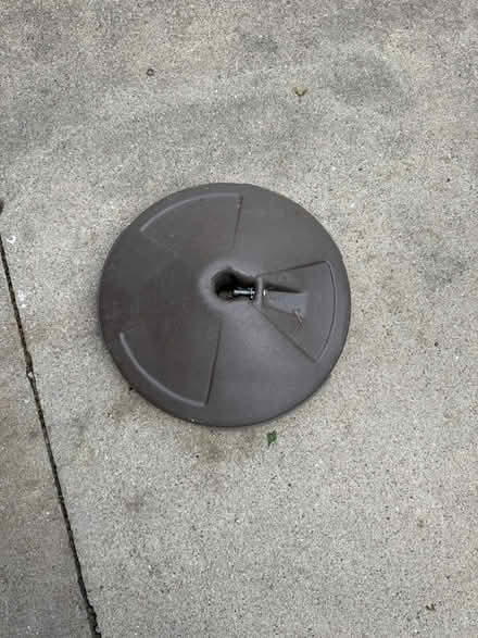 Photo of free Umbrella base (By WJHS) #1