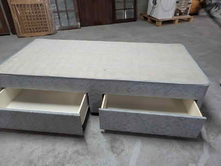 Photo of free Divan bed base with drawers and wheels... Single (Yealand Redmayne LA5) #1