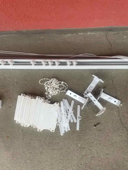 Photo of free 2 vertical blind tracks & fittings (By Hackney Downs station E5) #3