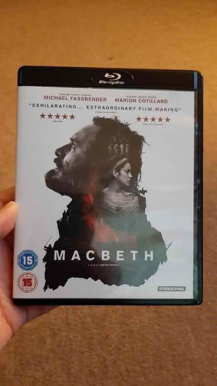 Photo of free Blu Ray disc of Macbeth (Frome BA11) #1