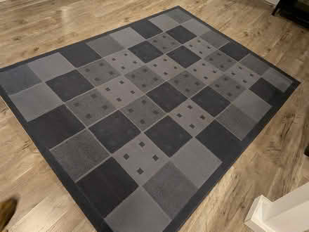 Photo of free Blue Ikea area rug (Fisher & Meadowlands) #1