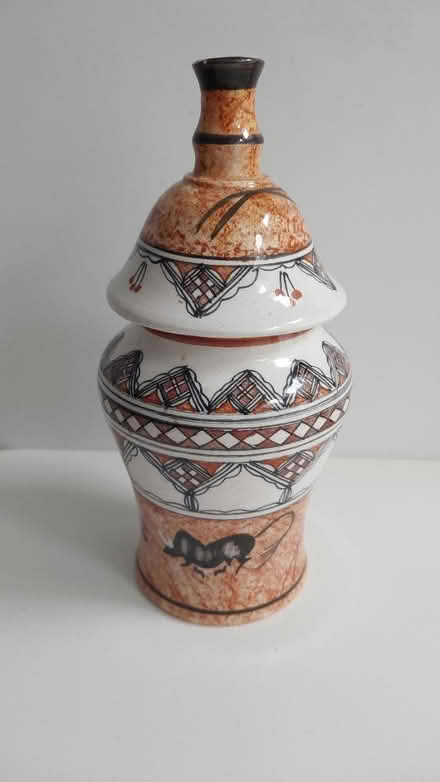 Photo of free Decorative ceramic lidded jar/vase (Ealing Pitshanger W5) #1