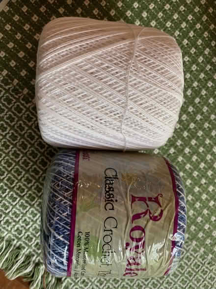 Photo of free crochet thread (West Townsend) #1