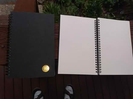 Photo of free two spiral-bound notebooks (Cambridge, Porter Square) #1