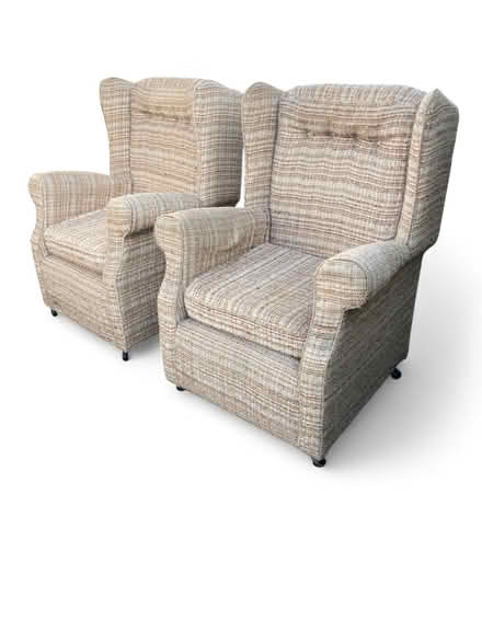 Photo of free Armchairs - Wing Back - Vintage x 2 (Perrystown Dublin 12) #1