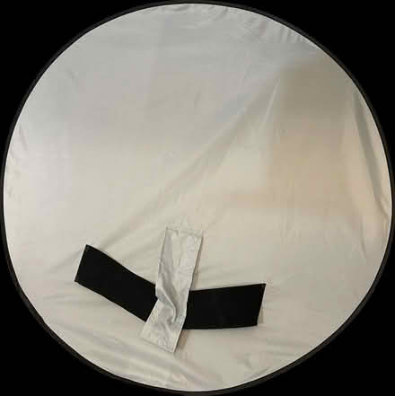 Photo of free Grey Chair Mounted Backdrop (Bowie) #2