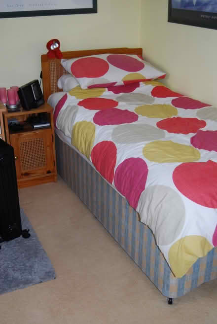 Photo of free Single bed, headboard and bedside cabinet (Lee-on-the-Solent PO13) #1