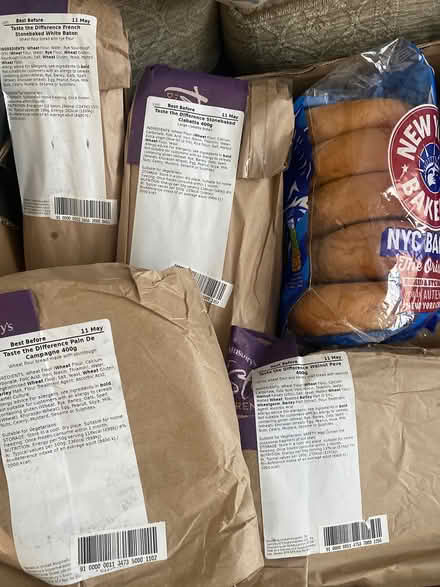 Photo of free Bread and bagels Bb 11 May (Ashwood Road PR2) #1