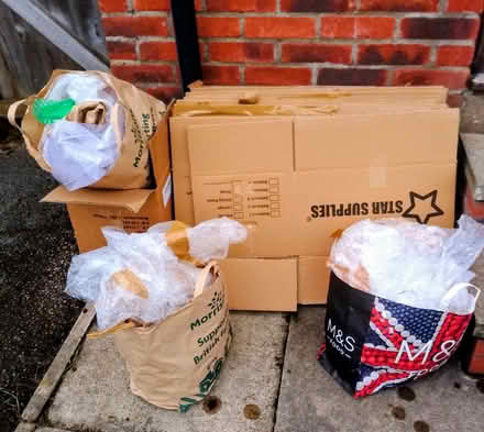 Photo of free 15+ boxes and bubble wrap (Minskip YO51) #1
