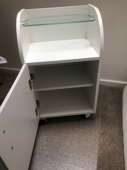 Photo of free Bathroom cabinet on wheels (Haddon) #2