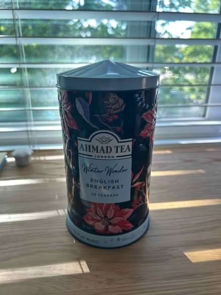 Photo of free Empty tea container/music box (Los Gatos Blvd x Lark) #1