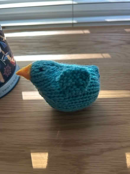 Photo of free Small knit bird (Los Gatos Blvd x Lark) #2