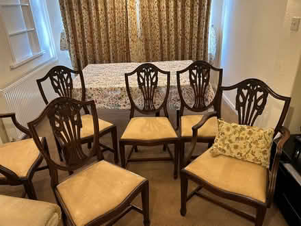 Photo of free 6 dining chairs (Chellaston DE73) #1