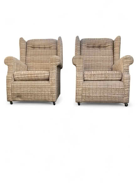 Photo of free Armchairs - Wing Back - Vintage x 2 (Perrystown Dublin 12) #4