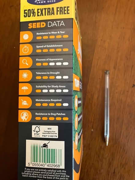 Photo of free Tough grass seeds (Harolds cross) #2