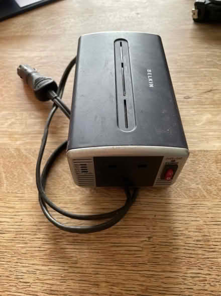 Photo of free Transformer 12v dc (car) -> 240v ac (New Malden KT3) #1