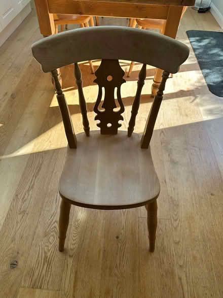 Photo of free Solid Pine Table and 6 Chairs (SG4) #4