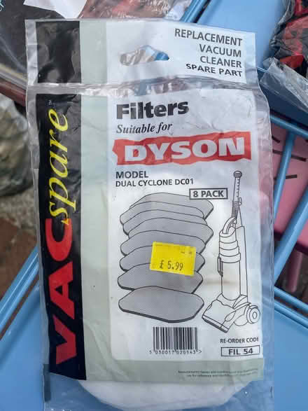 Photo of free Dyson DC01 Filters (Chichester PO19 5QS) #1