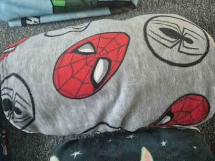 Photo of free Spiderman fleece blanket (Ashington (NE63)) #1