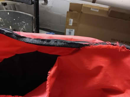 Photo of free Large red rolling duffle (Beacon Hill) #3
