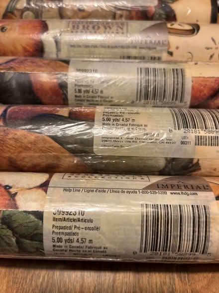 Photo of free Wallpaper - prepasted vinyl (Niles) #3