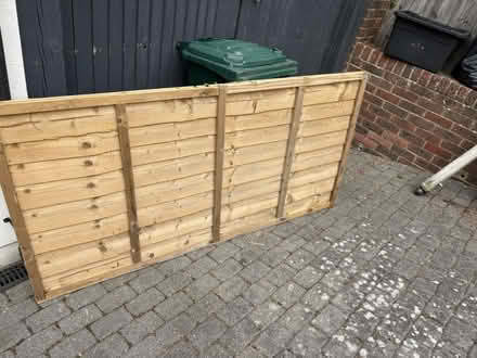 Photo of free 6ft x3ft unused fence Panel (Hove) #1