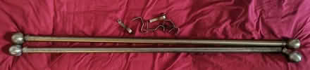 Photo of free Two Adjustable Metal Curtain Pole With Brackets (Margate CT9) #1